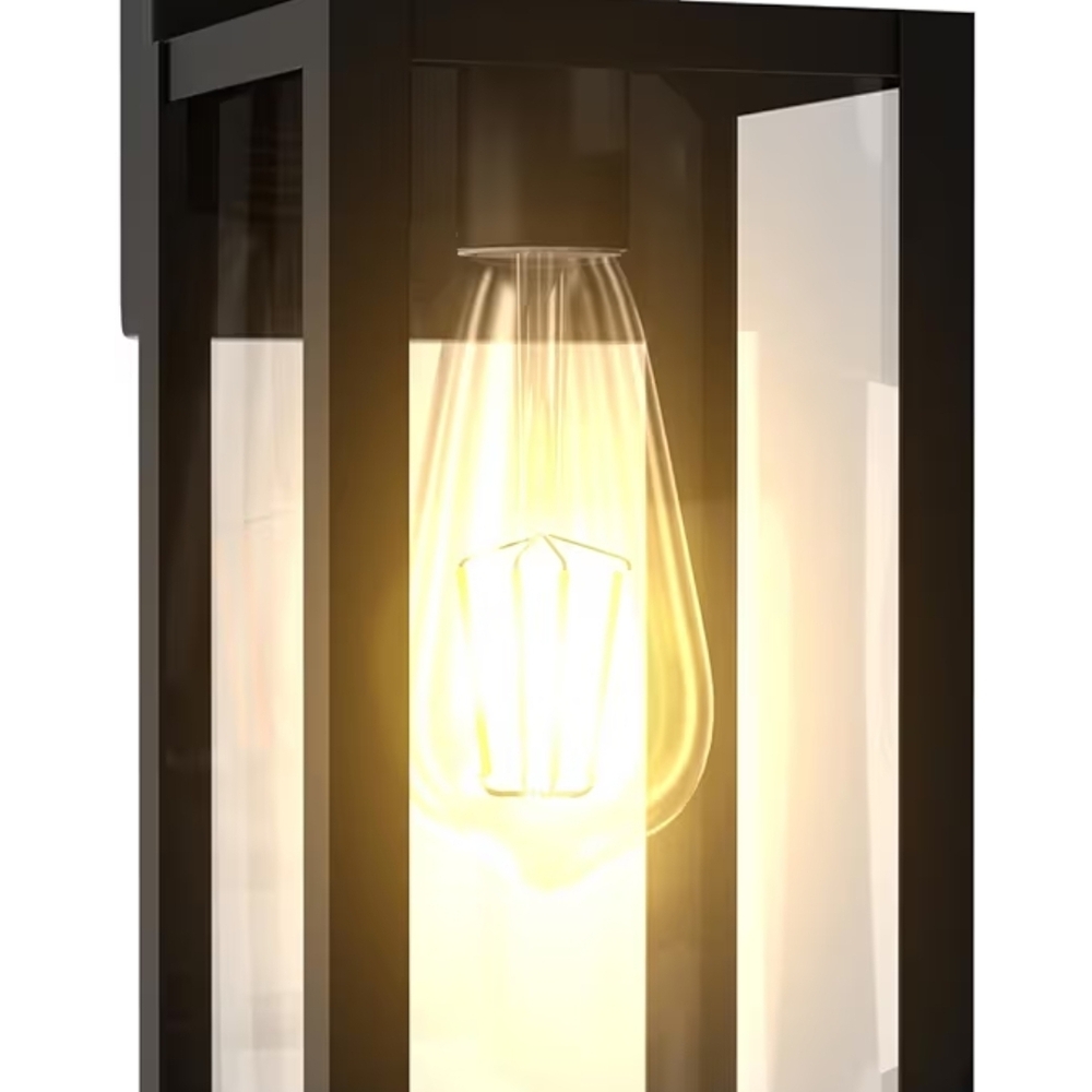 Modern Black Wall Lantern